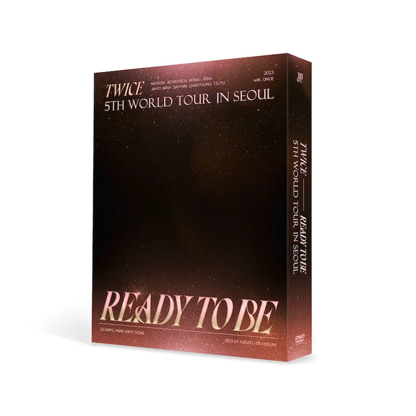 TWICE - 5th WORLD TOUR [READY TO BE] IN SEOUL (DVD) - Qute & Quirky