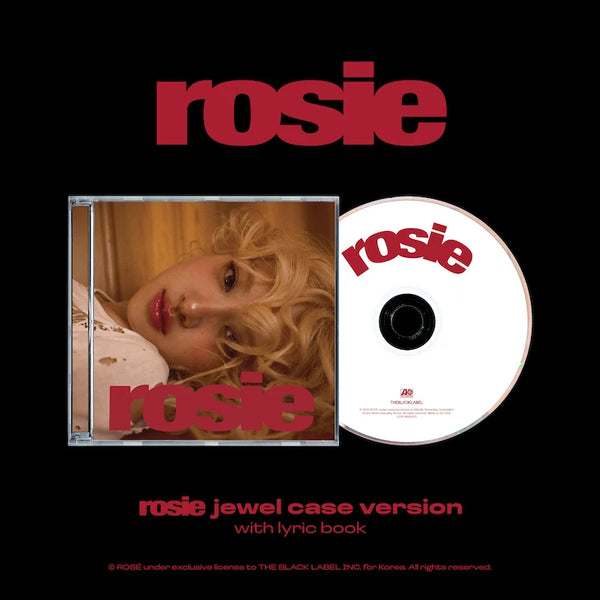 Rosé (Blackpink) - 1st Studio Album [rosie] (Jewel) - Qute & Quirky