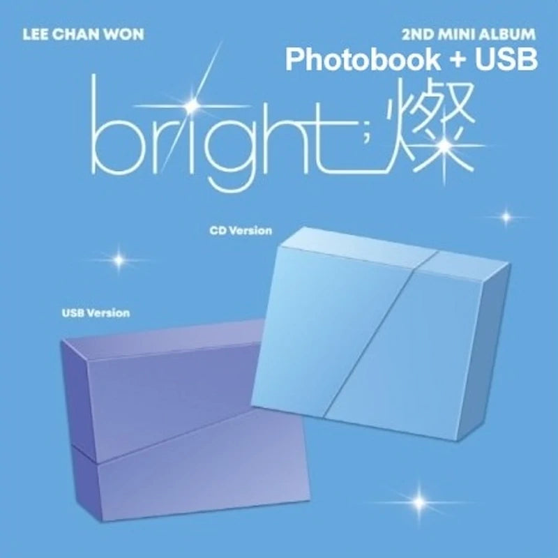 LEE CHAN WON - 2nd Mini Album - bright 燦 Photobook + USB