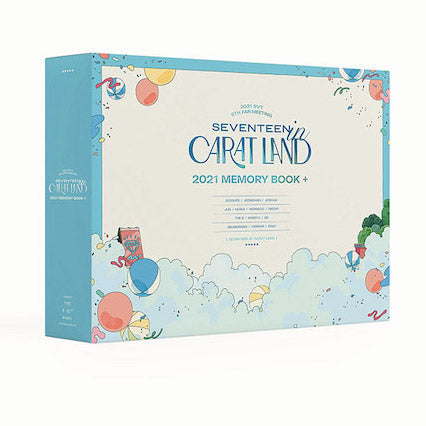 K-POP・アジア SEVENTEEN CARAT LAND2021 MEMORY BOOK DVD SVT - 2021 SEVENTEEN IN CARAT LAND MEMORY BOOK + DVD BRAND NEW