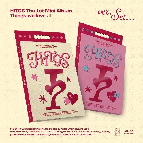 HITGS - 1st Mini Album [Things we love : I]