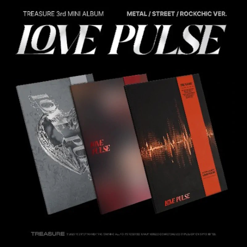 TREASURE - 3rd Mini Album [LOVE PULSE]