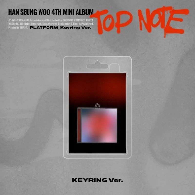 HAN SEUNG WOO - 4th Mini Album [TOP NOTE] (PLATFORM_Keyring Ver.)