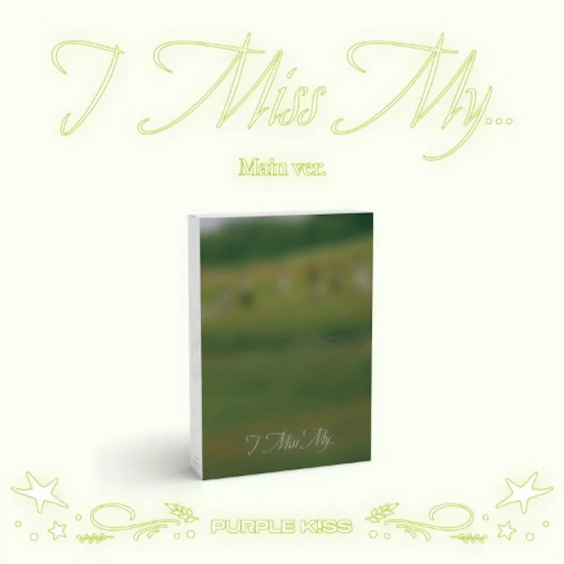 PURPLE KISS - 2nd Single Album [I MISS MY...] (Main Ver.)