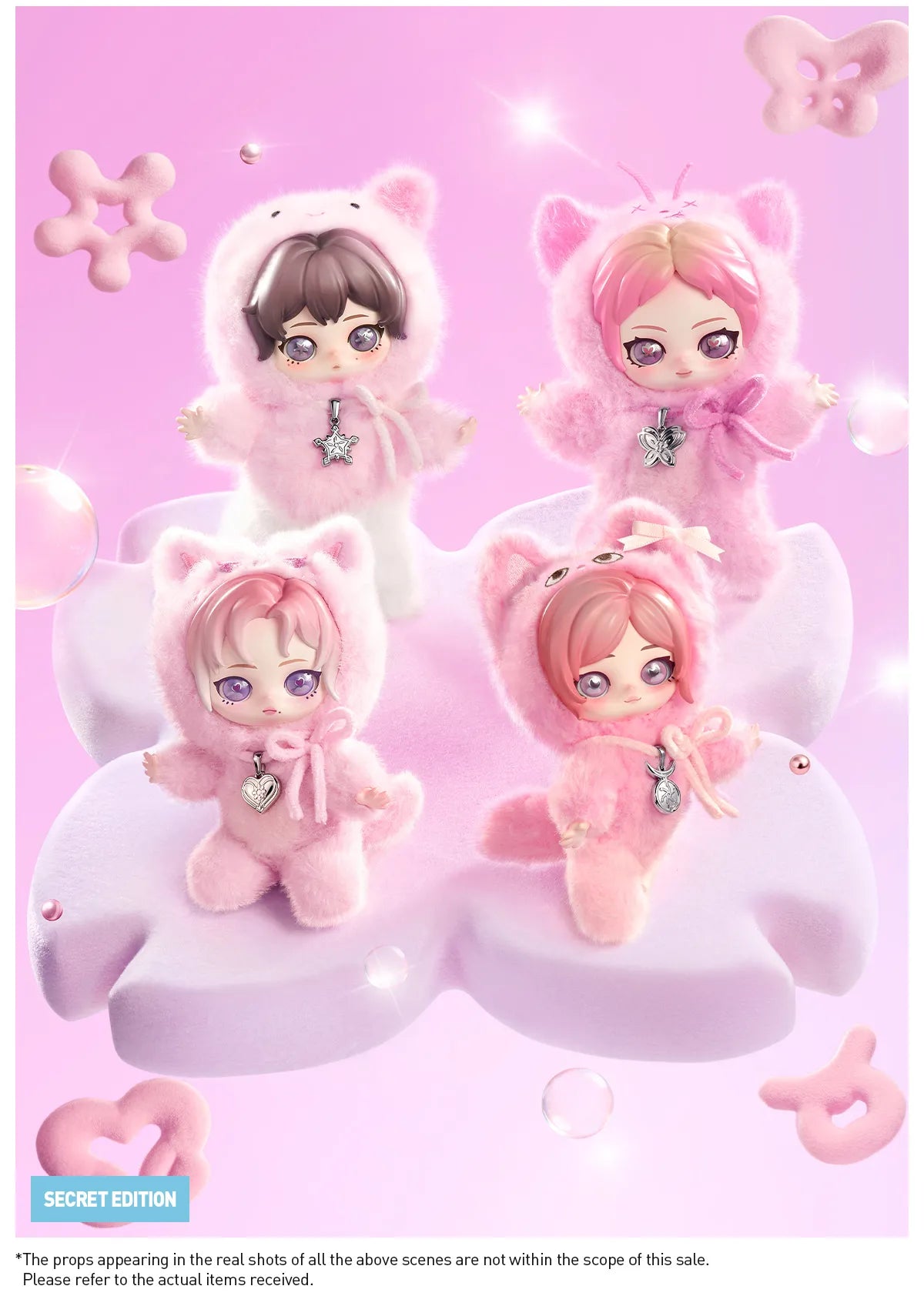 Aespa Fluffy Club Series Vinyl Plush Doll Pendant