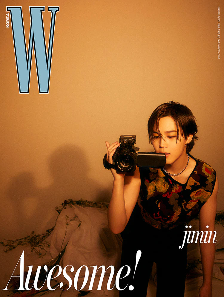 BTS JIMIN COVER W KOREA MAGAZINE 2023 VOL.2 ISSUE (B Ver.)