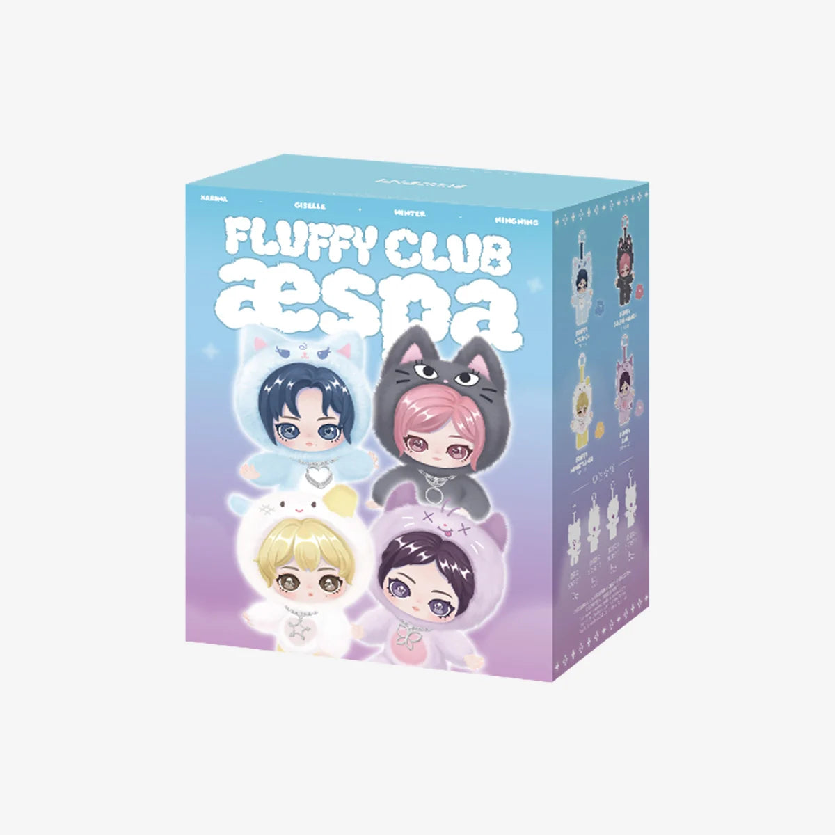 Aespa Fluffy Club Series Vinyl Plush Doll Pendant