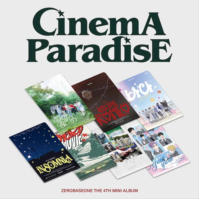 ZEROBASEONE - 4th Mini Album [CINEMA PARADISE] (ZEROSE Ver.)