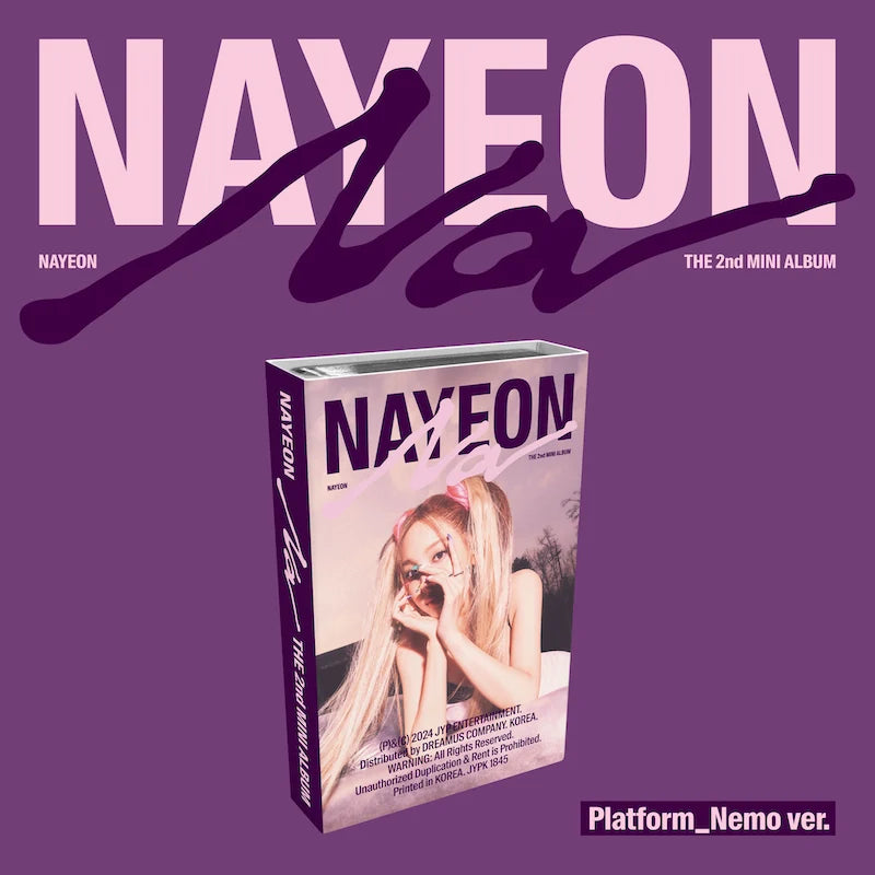 NAYEON (TWICE) - 2nd Mini Album [NA] (Platform_Nemo Ver.)