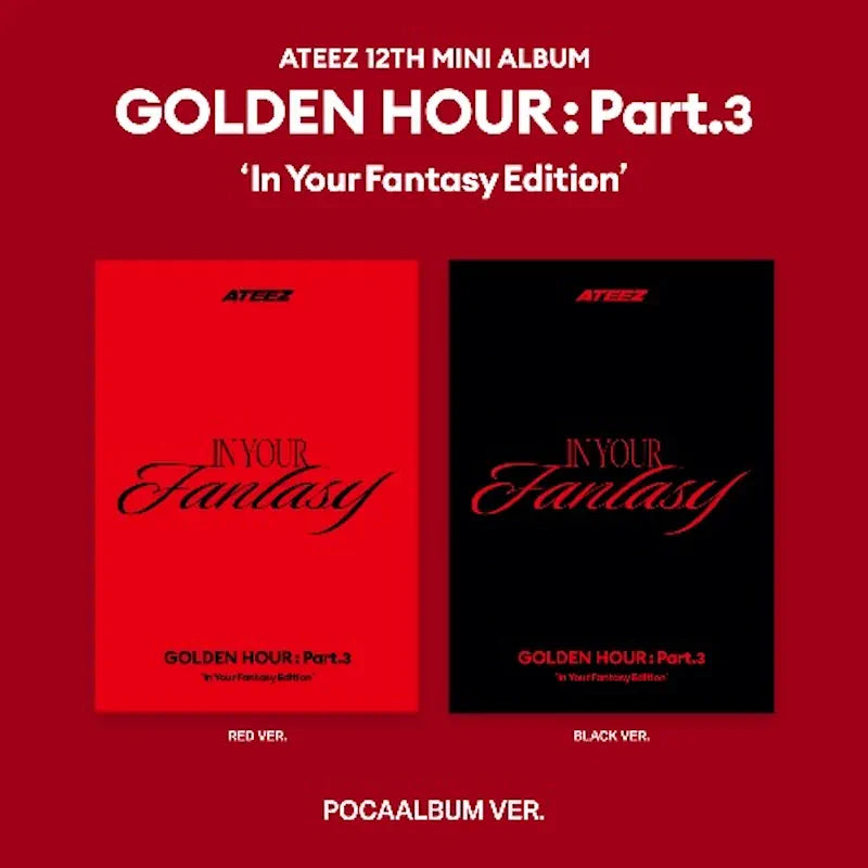 ATEEZ - 12th Mini Album [GOLDEN HOUR : Part.3 &#39;In Your Fantasy Edition&#39;] (POCAALBUM)