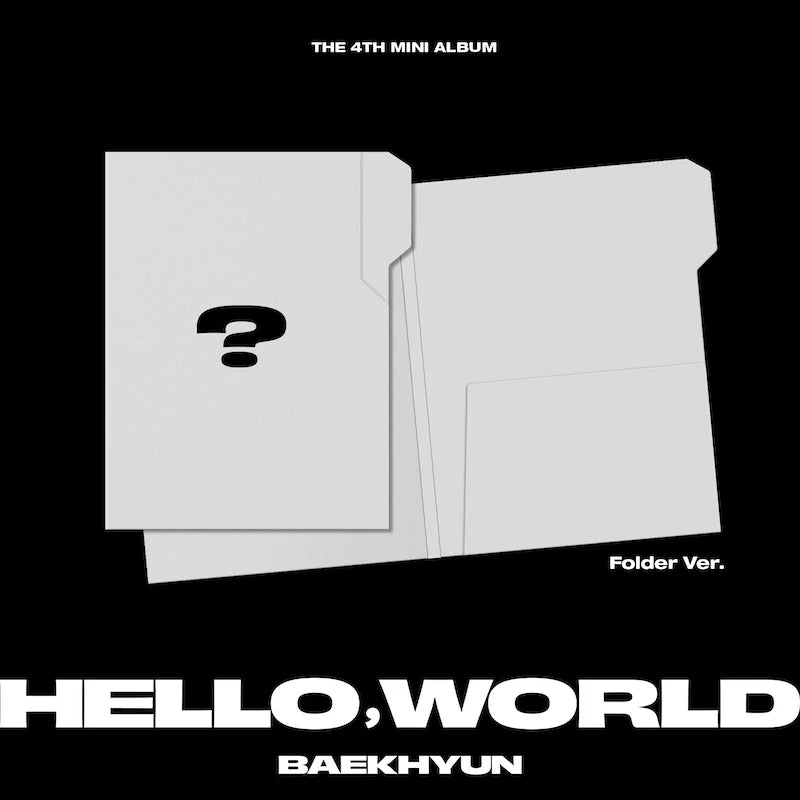 BAEKHYUN - 4th Mini Album [Hello, World] (Folder Ver.)