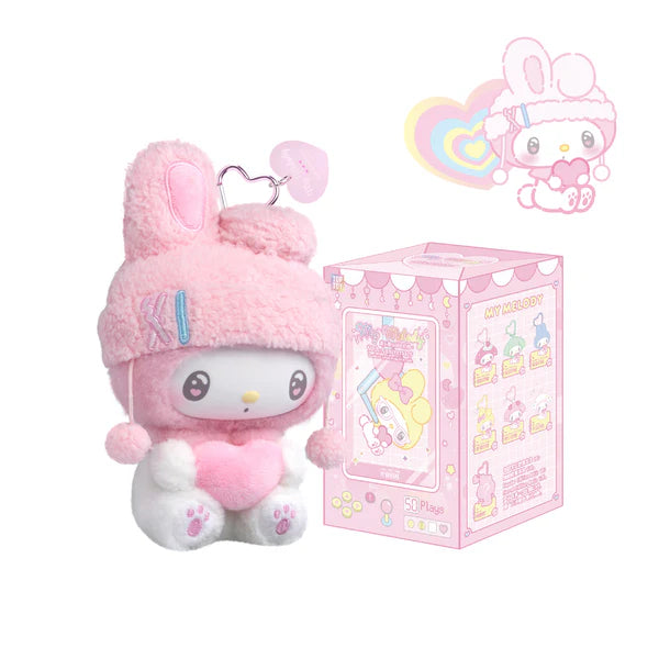 My Melody 50th Anniversary Milk Candy Series Plush Keychains Gift Blind Box