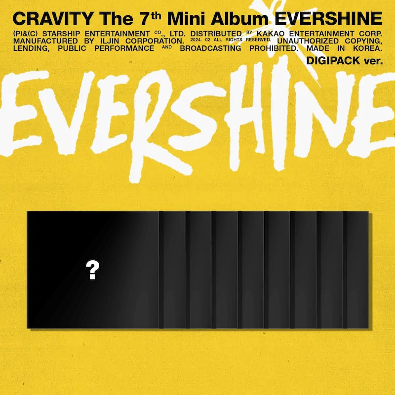 CRAVITY - 7th Mini Album [EVERSHINE] (Digipack Ver.)