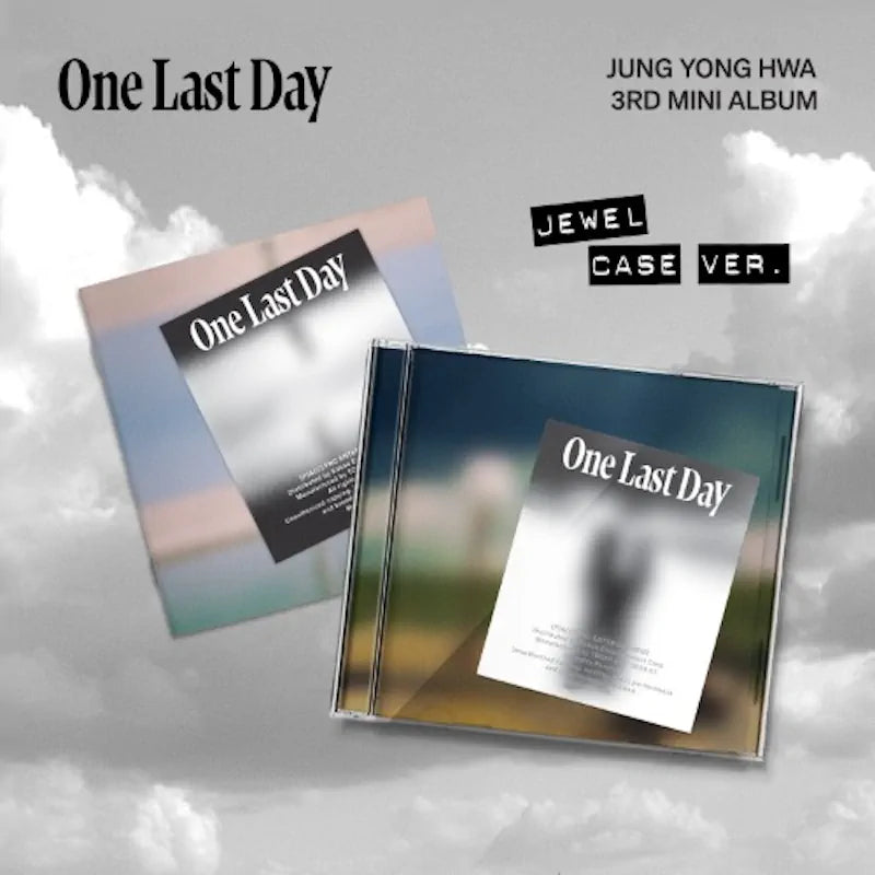 JUNG YONG HWA (CNBLUE) - 3rd Mini Album [One Last Day] (JEWEL CASE Ver.)