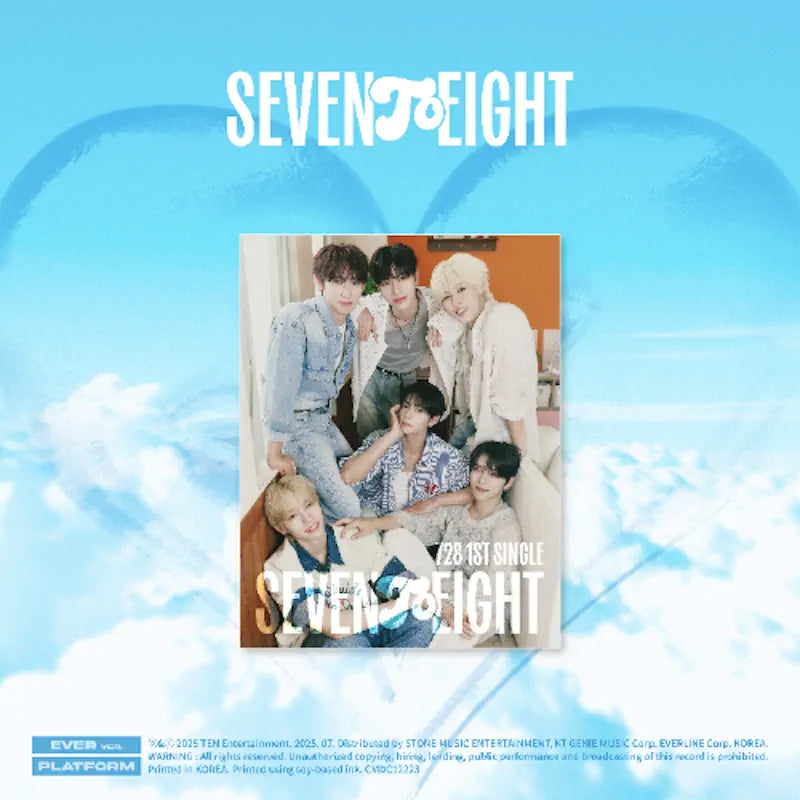 SEVENTOEIGHT - 1st Single Album [SEVENTOEIGHT] (EVER Ver.)