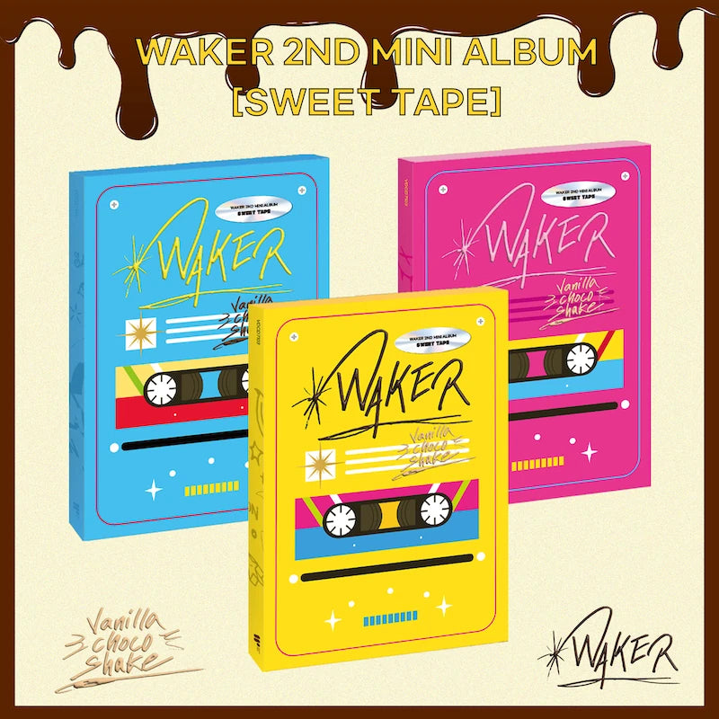 WAKER - 2nd Mini Album [Sweet Tape]