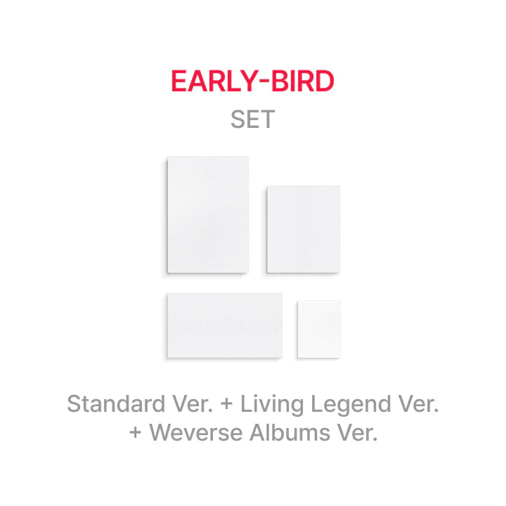 BTS - 5th Full Album [ARIRANG] Weverse Early Bird 4 Album Set