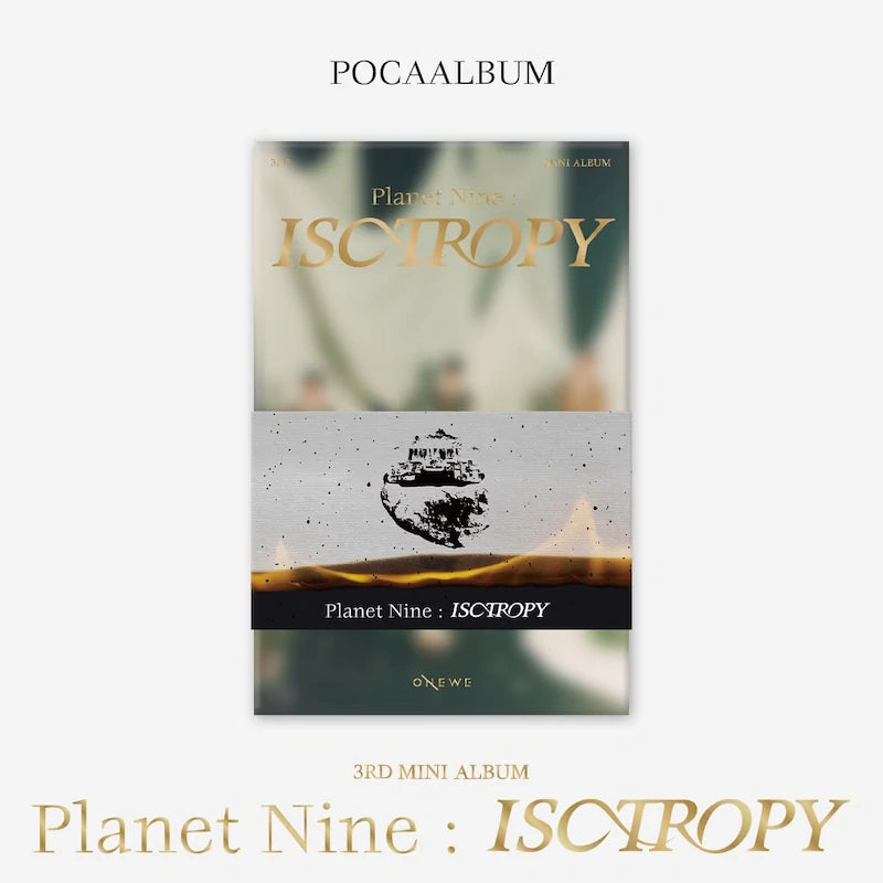 ONEWE - 3rd Mini Album [Planet Nine : ISOTROPY] (POCA ALBUM)