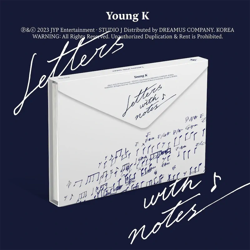 Young K - (DAY6) 1st Full Album [Letters with notes]