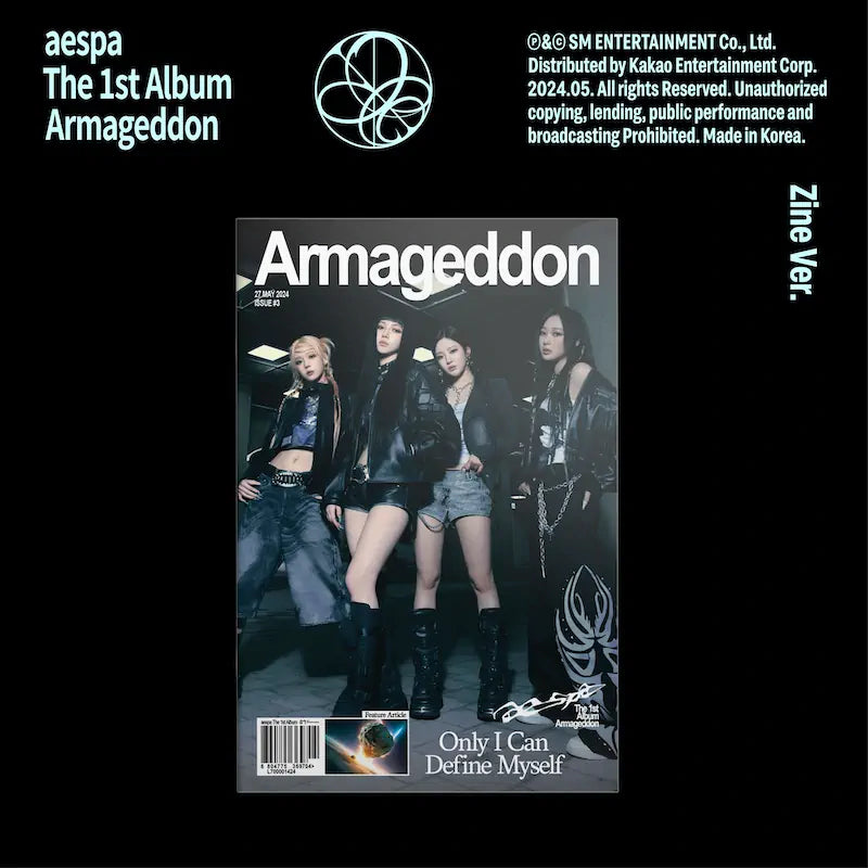 aespa - 1st Full Album [Armageddon] (Zine Ver.)