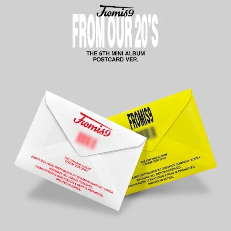 fromis_9 - 6th Mini Album [From Our 20&#39;s] (Postcard Ver.)
