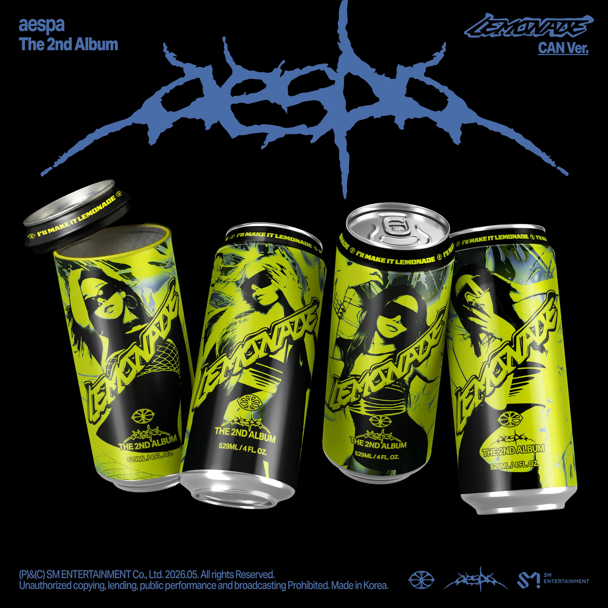 aespa - 2nd Full Album [LEMONADE] (CAN Ver.)