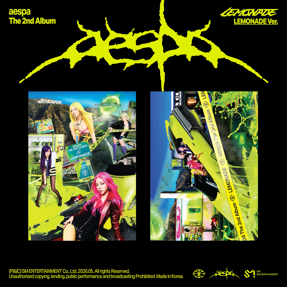 aespa - 2nd Full Album [LEMONADE] (LEMONADE Ver.)