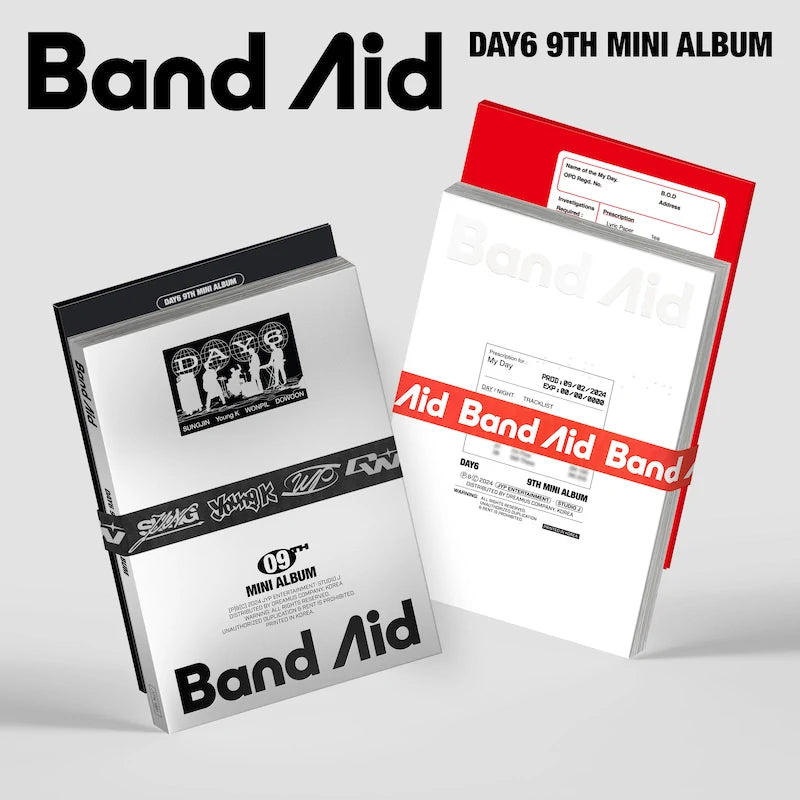 DAY6 - 9th Mini Album [Band Aid]