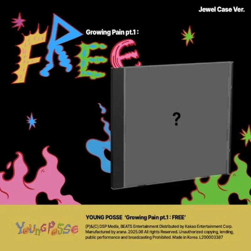 YOUNG POSSE - EP [Growing Pain pt.1 : FREE] (Jewel Case Ver.)