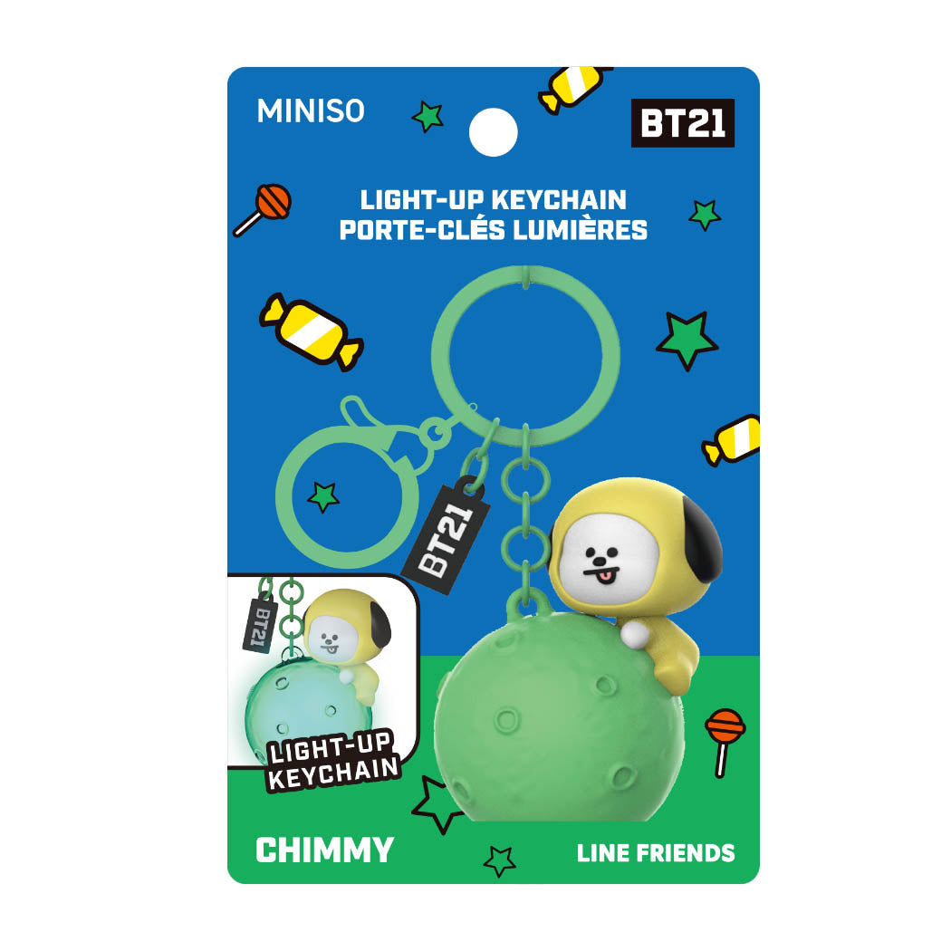 BT21 - LIGHT UP KEYCHAIN