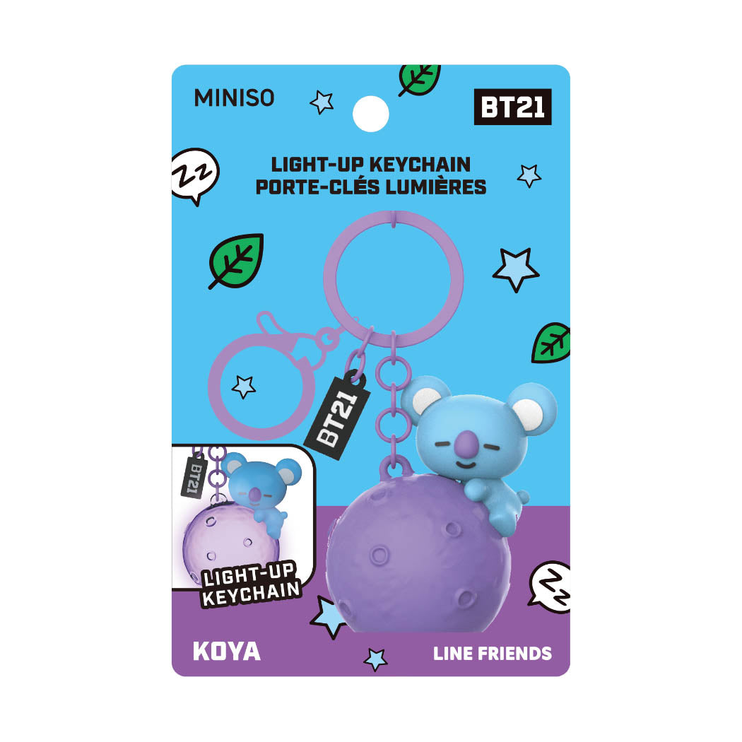 BT21 - LIGHT UP KEYCHAIN