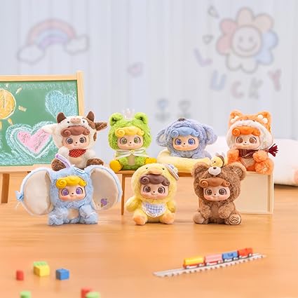 Q.Kid Animal Preschool Plush Blind Box Series