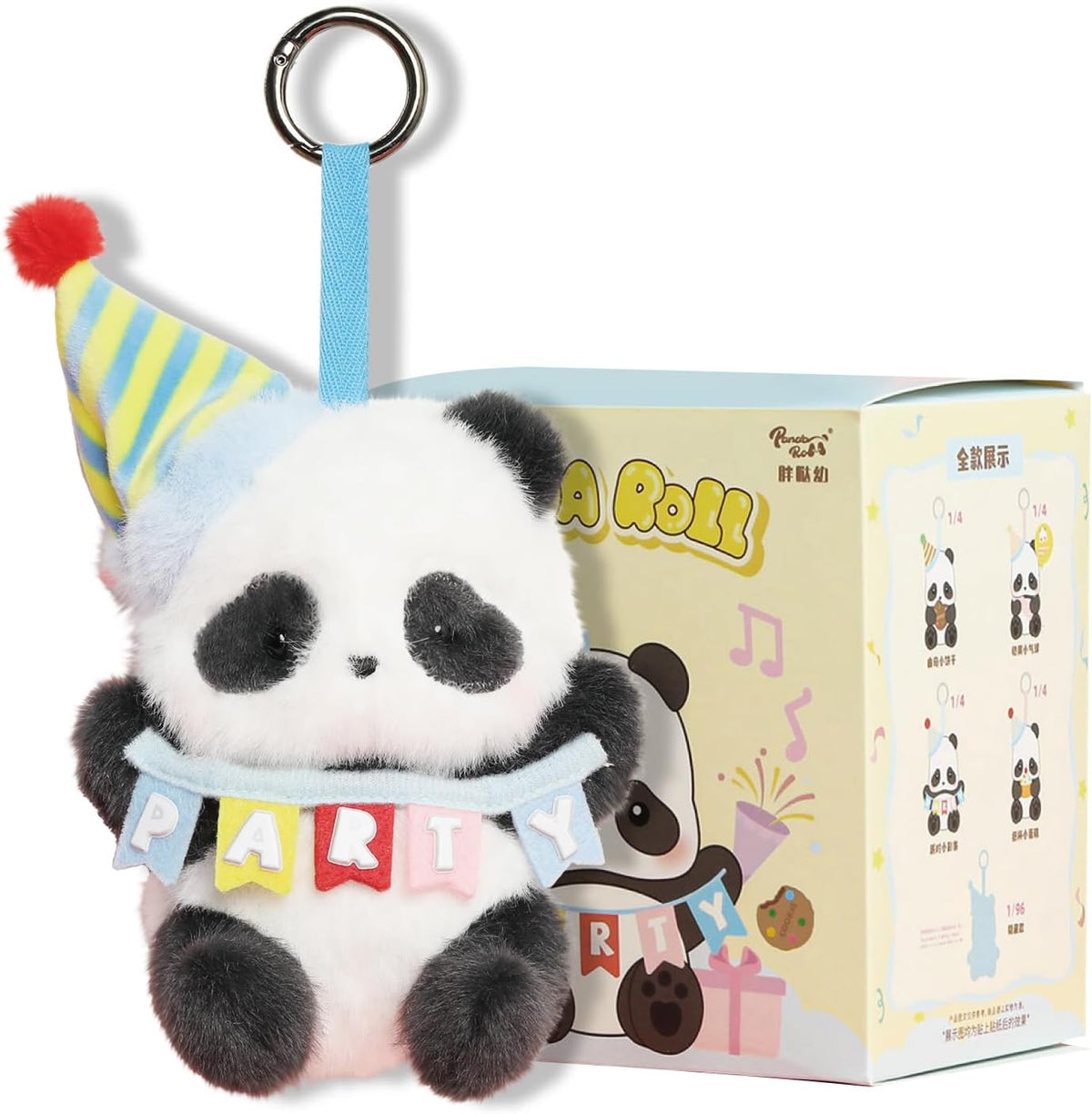PANDA ROLL Party Plush