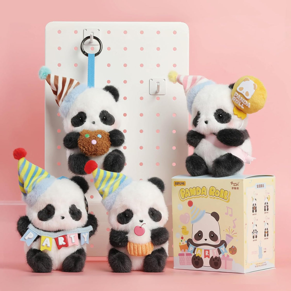 PANDA ROLL Party Plush
