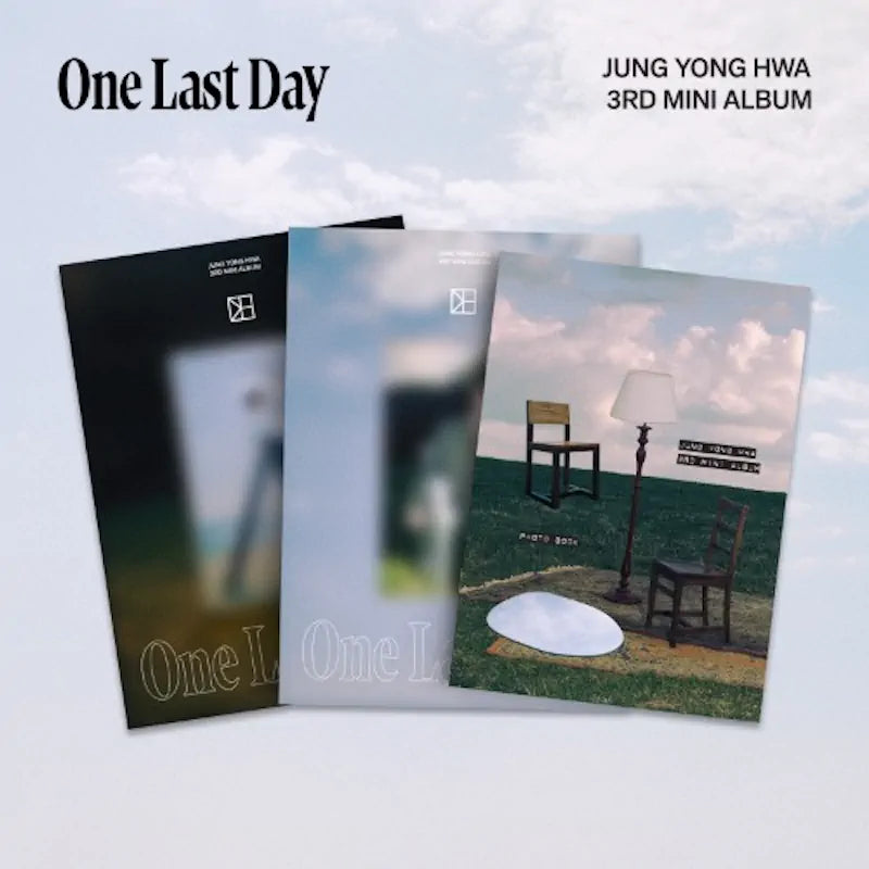 JUNG YONG HWA (CNBLUE) - 3rd Mini Album [One Last Day] (PHOTOBOOK Ver.)