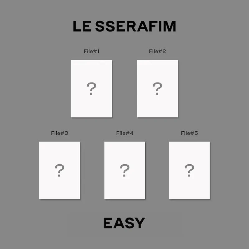 LE SSERAFIM - 3rd Mini Album [EASY] (COMPACT Ver.)