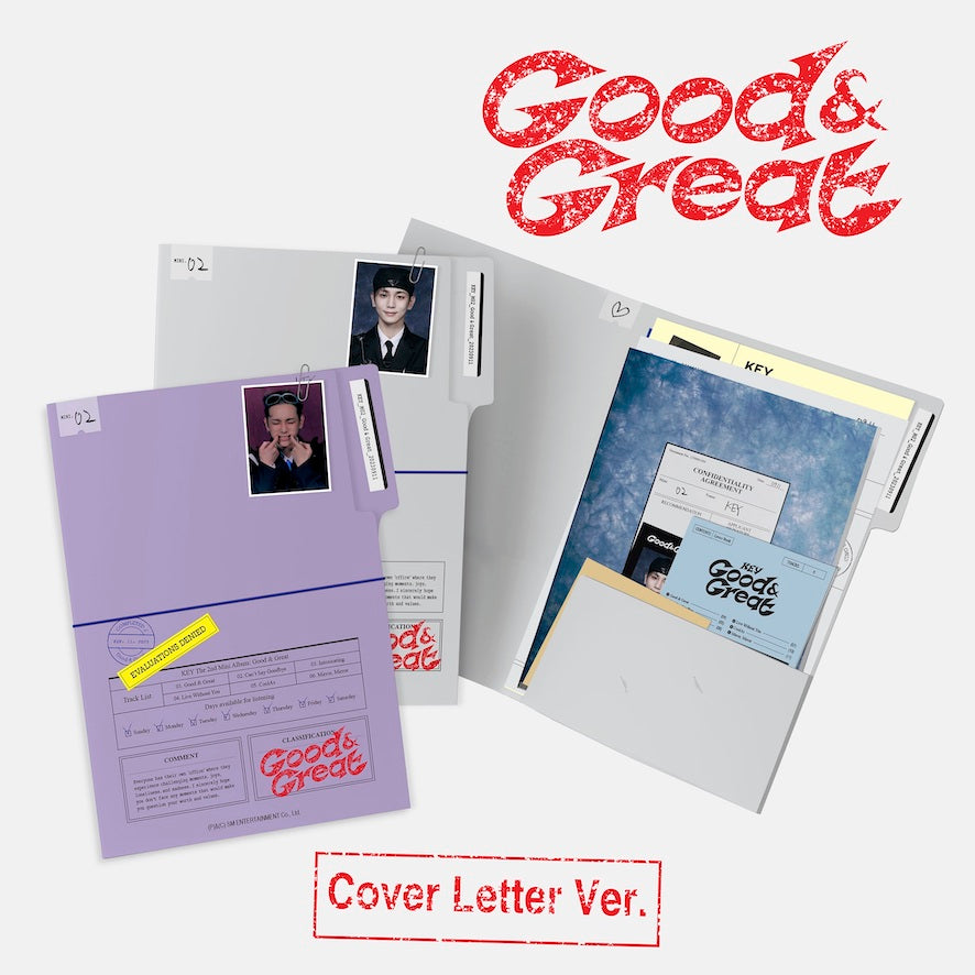 KEY - 2nd Mini Album [Good &amp; Great] (Paper Ver.)