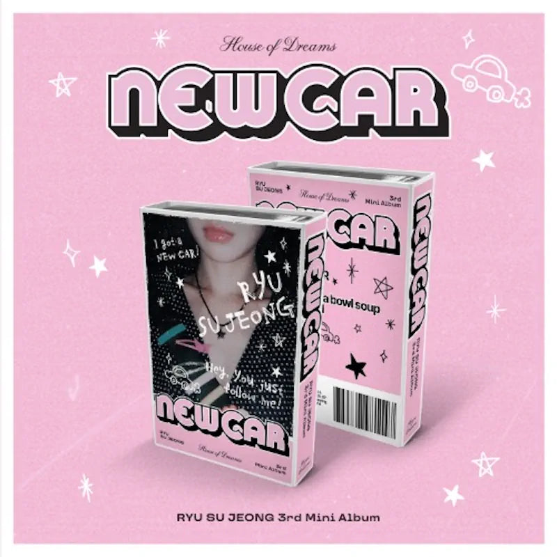 RYU SU JEONG - 3rd Mini Album - NEW CAR NFC (Smart Album)