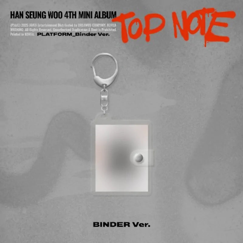 HAN SEUNG WOO - 4th Mini Album [TOP NOTE] (PLATFORM_Binder Ver.)