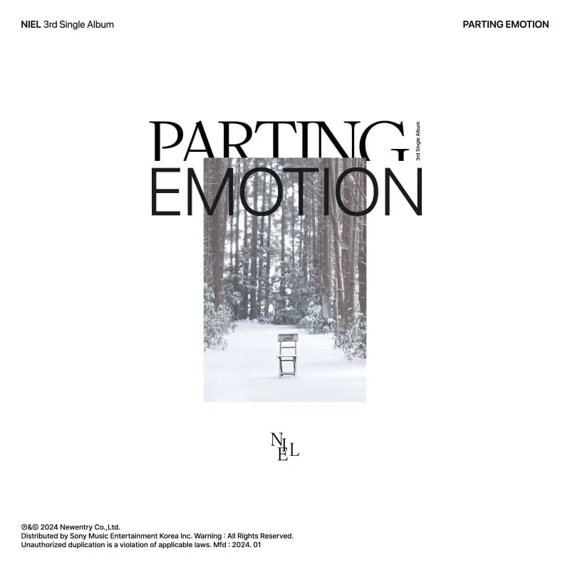 Niel - 3rd Single Album [PARTING EMOTION]