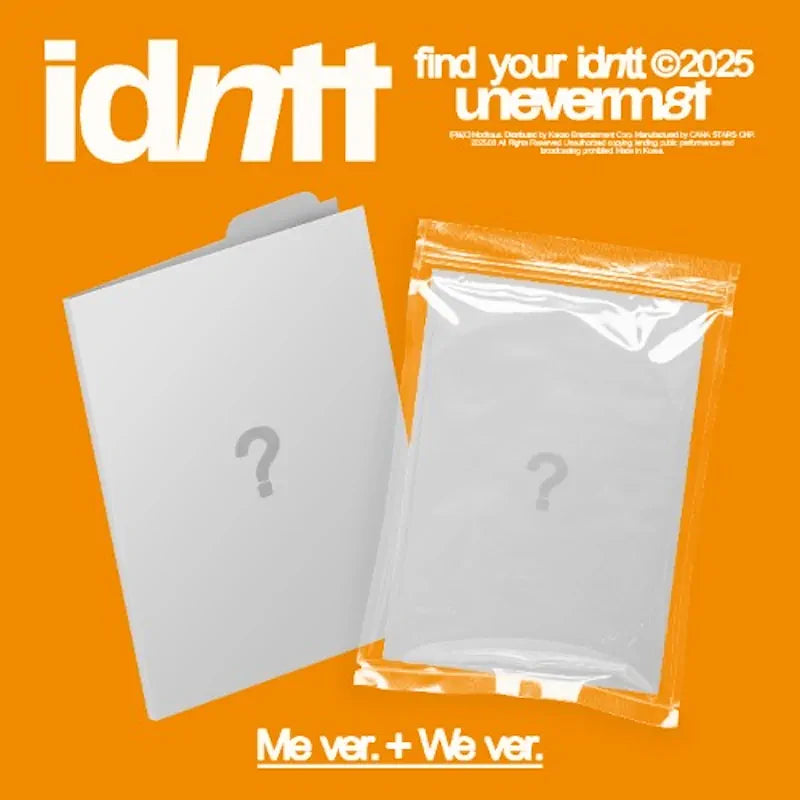 idntt - 1st Mini Album [&lt;unevermet&gt;]