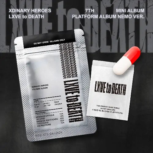 Xdinary Heroes - 7th Mini Album [LXVE to DEATH] (PLATFORM ALBUM NEMO Ver.)