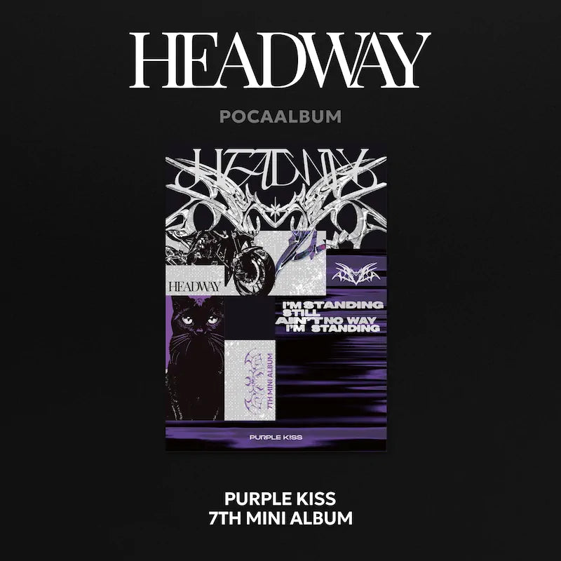 PURPLE KISS - 7th Mini Album [HEADWAY] (POCAALBUM)