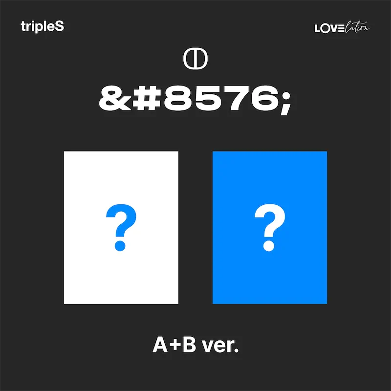 tripleS - Mini Album [LOVElution [MUHAN]]