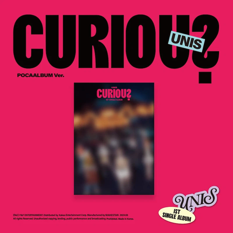 UNIS - 1st single [CURIOUS] (POCAALBUM Ver.)