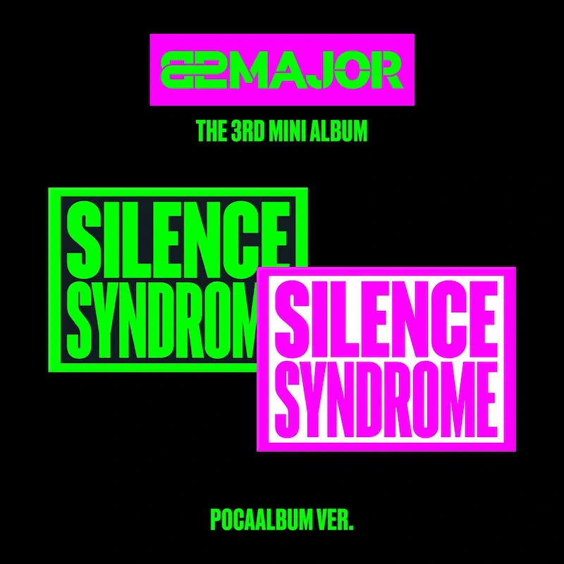82MAJOR - 3rd Mini Album [SILENCE SYNDROME] (POCA Ver.)