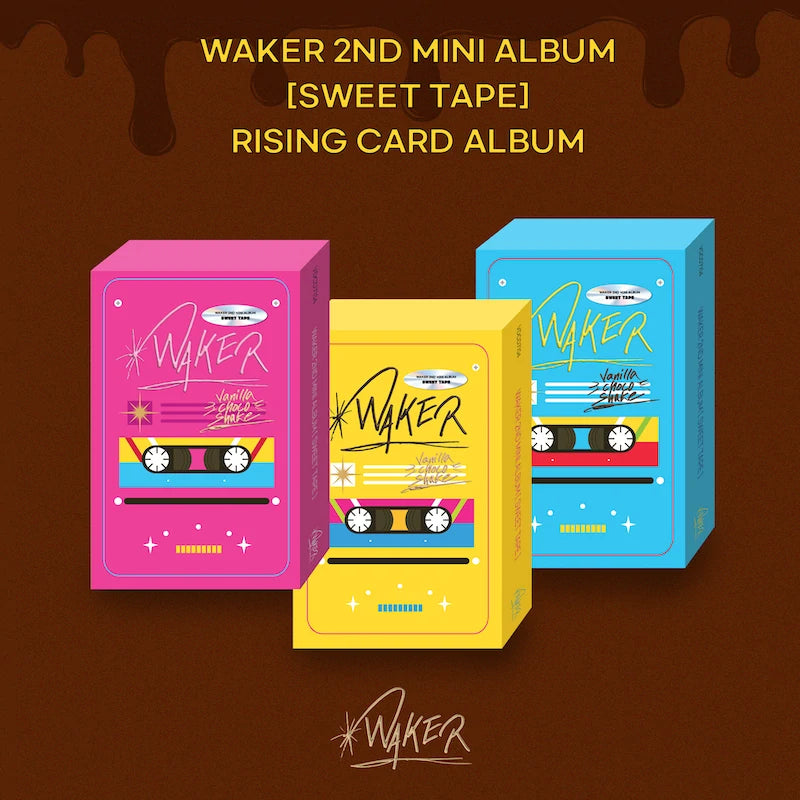 WAKER - 2nd Mini Album [Sweet Tape] (RISING CARD ALBUM)