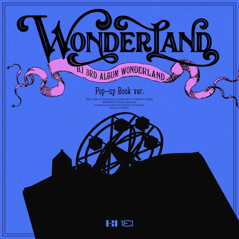 B.I - 3rd Album [WONDERLAND] (Pop-up Book Ver.)