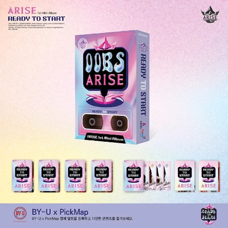 ARISE - 1st Mini Album [READY TO START] (Smart Album Ver.)