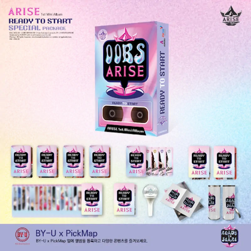 ARISE - 1st Mini Album [READY TO START] (Special Package Ver.)